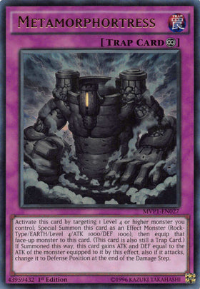 Metamorphortress [MVP1-EN027] Ultra Rare