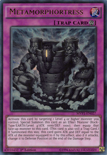 Metamorphortress [MVP1-EN027] Ultra Rare
