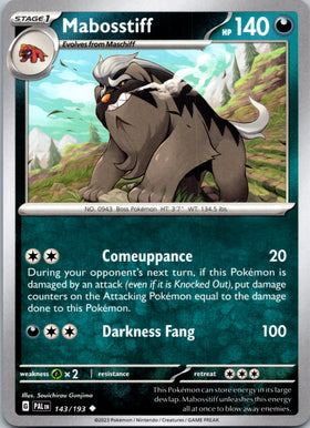 Mabosstiff [143/193] [Paldea Evolved]