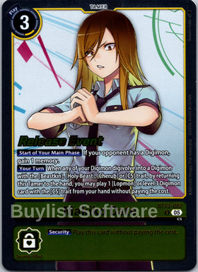 Makiko Date [BT23-082 U] [Hackers' Slumber Release Event Cards]