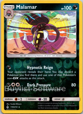 Malamar [119/214] [Unbroken Bonds] Reverse Holofoil
