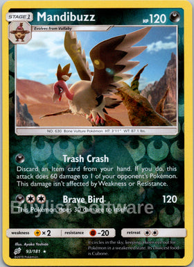 Mandibuzz [93/181] [Team Up] Reverse Holofoil