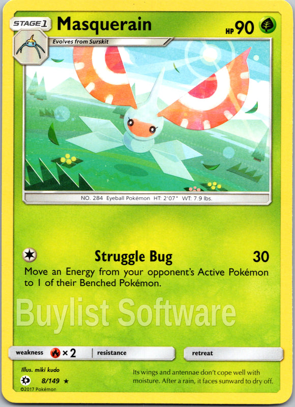 Masquerain [8/149] [Sun & Moon Base Set]