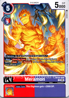 Meramon [BT22-010 C] [Cyber Eden]