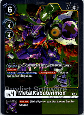 MetalKabuterimon [BT18-067-R] [Release Special Booster 2.0] Foil