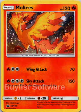 Moltres [SM143] [SM Promos] Holofoil