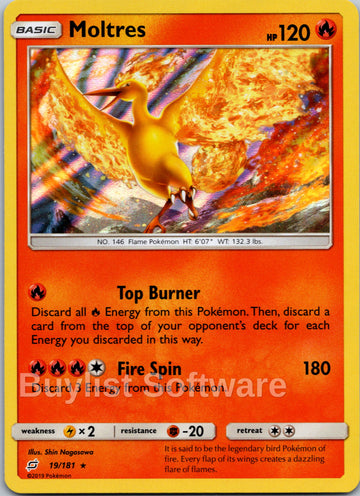 Moltres (019/181) [Sun & Moon: Team Up]