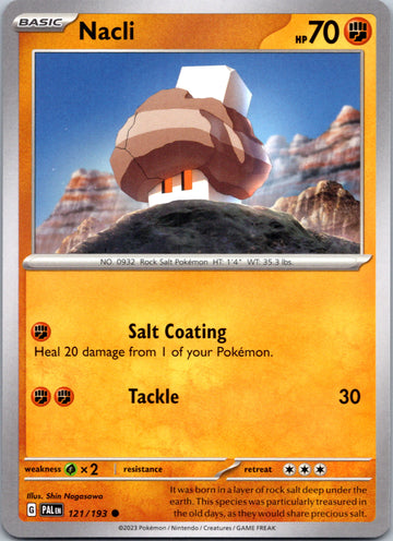 Nacli - 121/193 [121/193] [Paldea Evolved]
