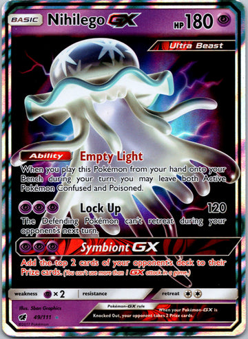 Nihilego GX [49/111] [Crimson Invasion] Holofoil