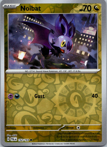 Noibat [152/193] [Paldea Evolved] Reverse Holofoil
