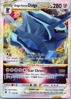 Origin Forme Dialga VSTAR [114/189] [Astral Radiance] Holofoil