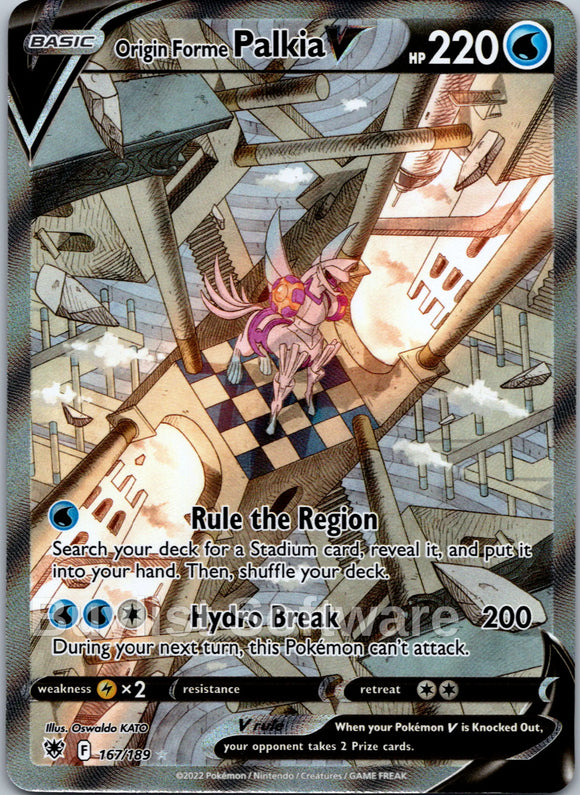 Origin Forme Palkia V [167/189] [Astral Radiance] Holofoil