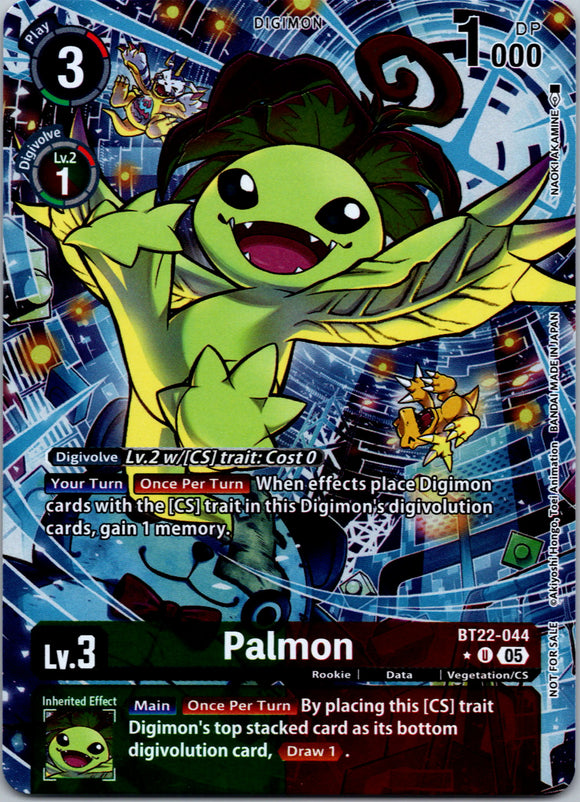 Palmon (Box Topper) [BT22-044 U] [Cyber Eden] Foil