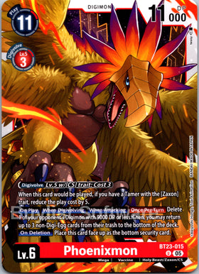 Phoenixmon [BT23-015 U] [Hackers' Slumber]