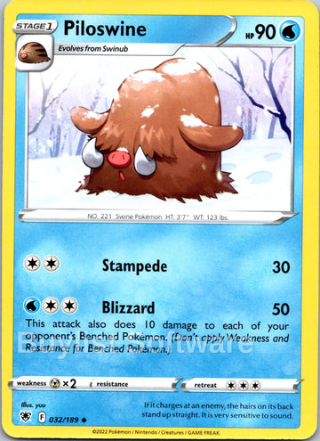 Piloswine [032/189] [Astral Radiance]