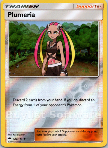 Plumeria (120/147) [Sun & Moon: Burning Shadows]