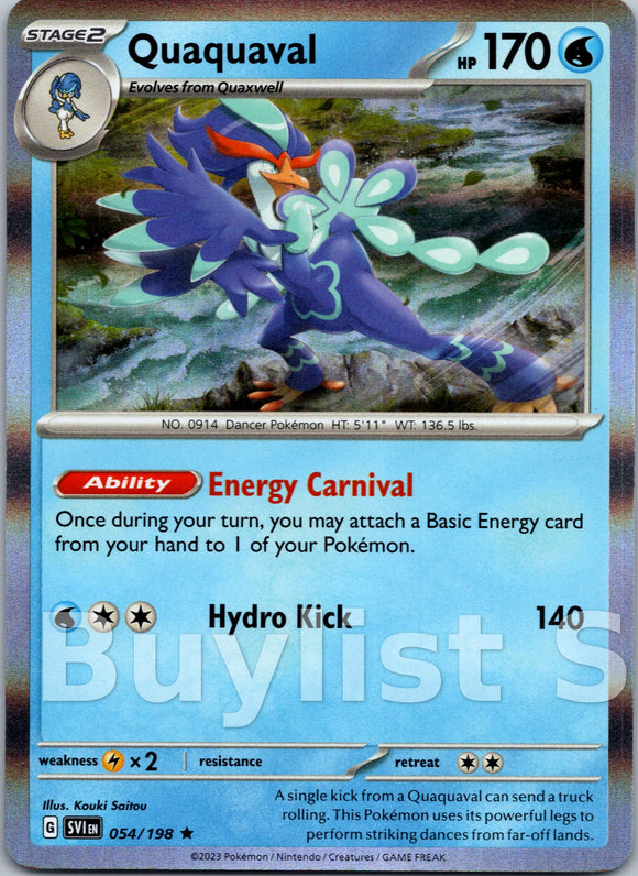 Quaquaval [054/198] - (Scarlet & Violet Base Set) Holofoil