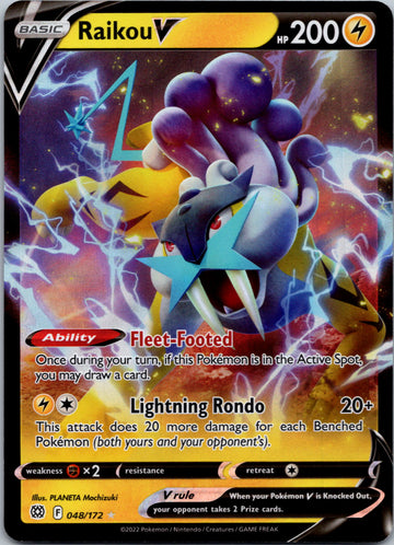 Raikou V [048/172] [Brilliant Stars] Holofoil