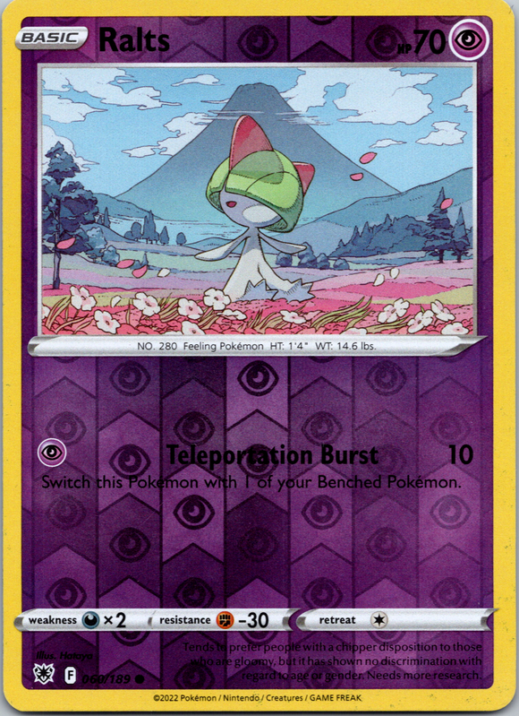 Ralts [060/189] [Astral Radiance] Reverse Holofoil