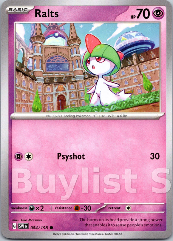 Ralts - 084/198 [84] - (SV01 Scarlet & Violet Base Set)