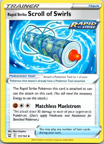 Rapid Strike Scroll of Swirls [131/163] [SWSH05: Battle Styles]