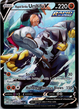 Rapid Strike Urshifu V [TG20/TG30] [Brilliant Stars Trainer Gallery] Holofoil