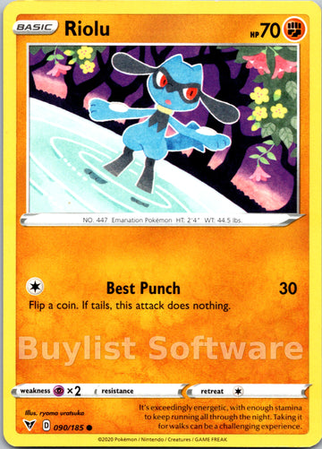 Riolu [090/185] [SWSH04: Vivid Voltage]