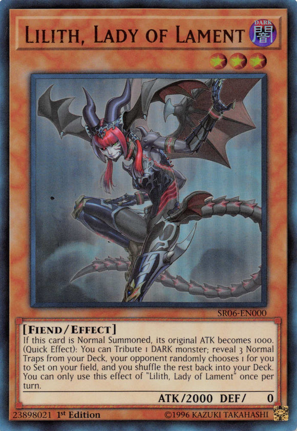 Lilith, Lady of Lament [SR06-EN000] Ultra Rare
