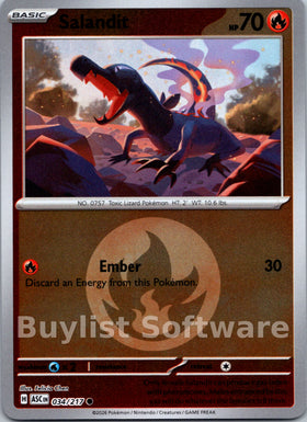 Salandit (Energy Symbol Pattern) [034/217] [Ascended Heroes] Reverse Holofoil