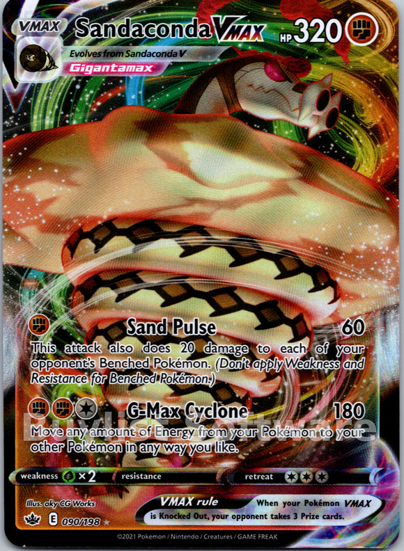 Sandaconda VMAX (090/198) [Sword & Shield: Chilling Reign]