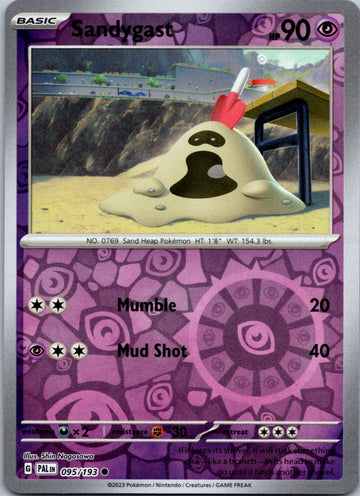 Sandygast - 095/193 [095/193] [Paldea Evolved] Reverse Holofoil