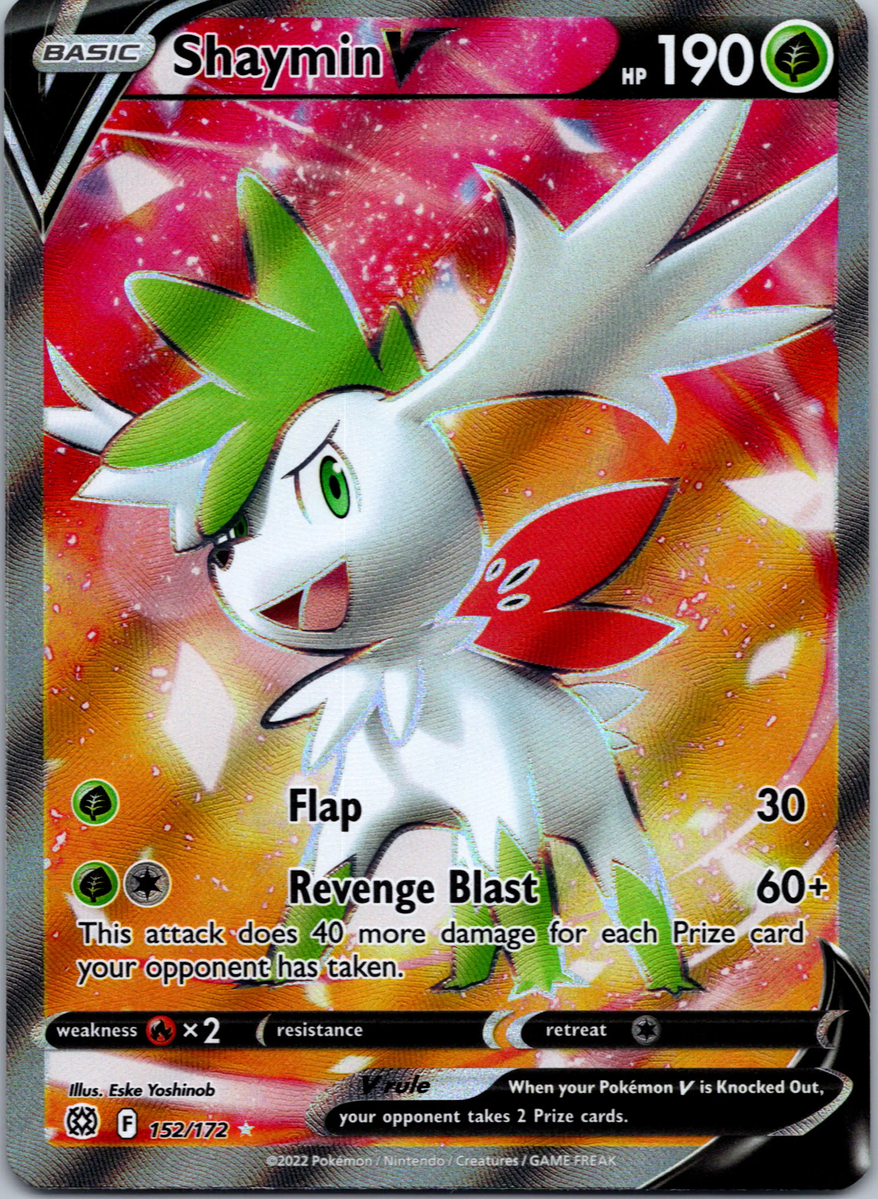 Shaymin V (Full Art) [152/172] [Brilliant Stars] Holofoil