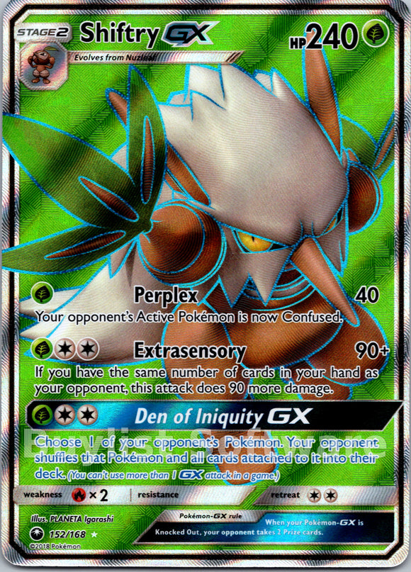 Shiftry GX (152/168) [Sun & Moon: Celestial Storm]