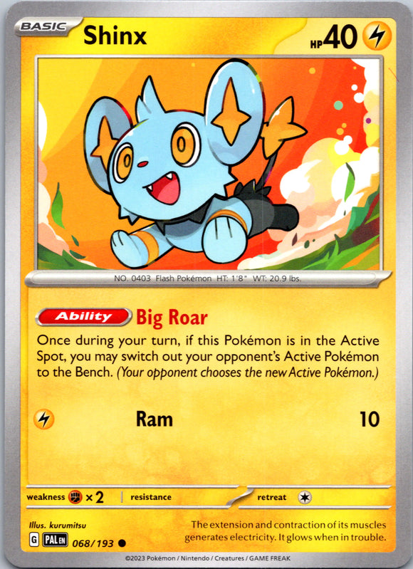 Shinx - 068/193 [068/193] [Paldea Evolved]