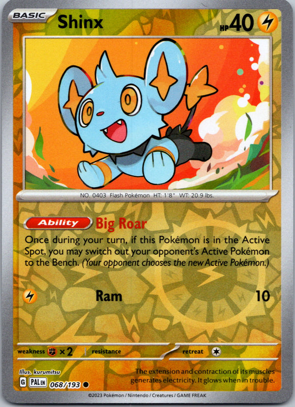 Shinx - 068/193 [068/193] [Paldea Evolved] Reverse Holofoil
