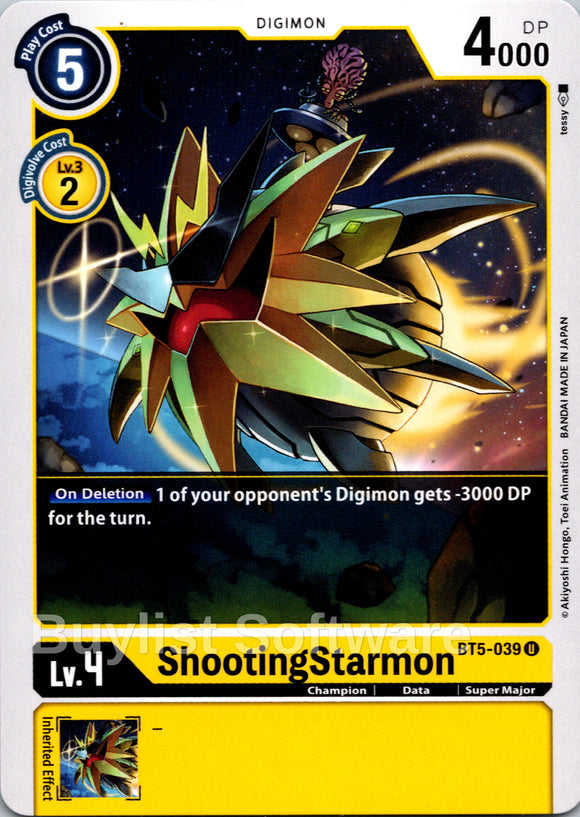 ShootingStarmon [BT5-039] [Battle of Omni] Normal