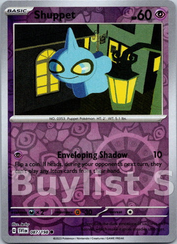 Shuppet [87] - (SV01 Scarlet & Violet Base Set)