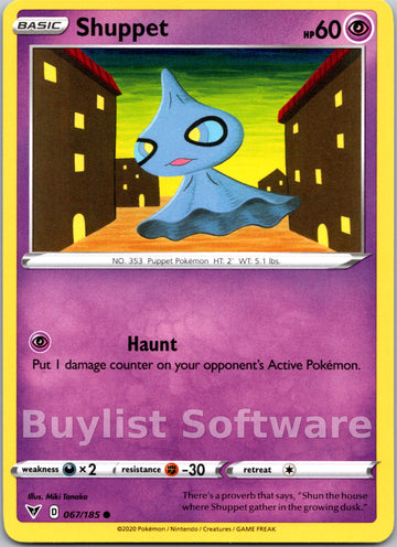 Shuppet [067/185] [SWSH04: Vivid Voltage]