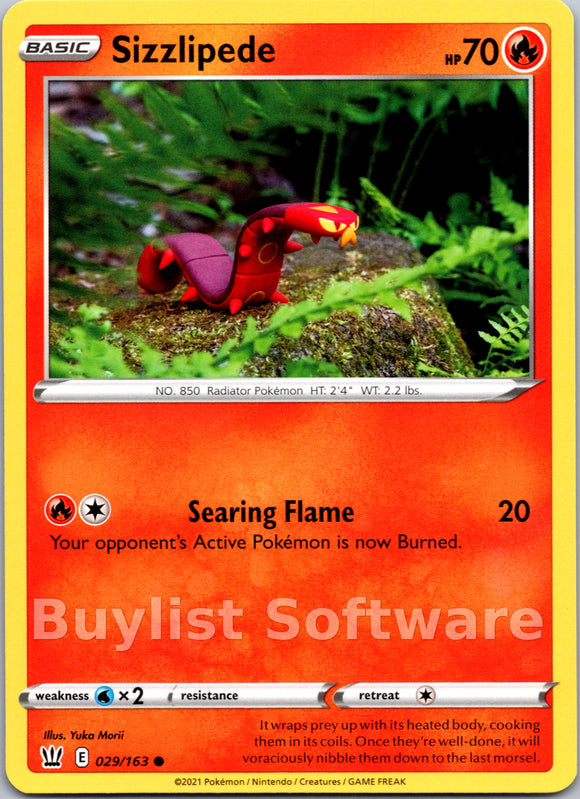 Sizzlipede [029/163] [SWSH05: Battle Styles]