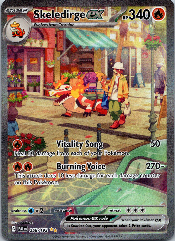 Skeledirge ex - 258/193 [258/193] [Paldea Evolved] Holofoil