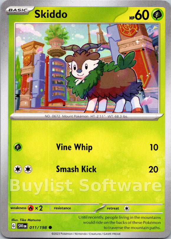 Skiddo [11] - (SV01 Scarlet & Violet Base Set)