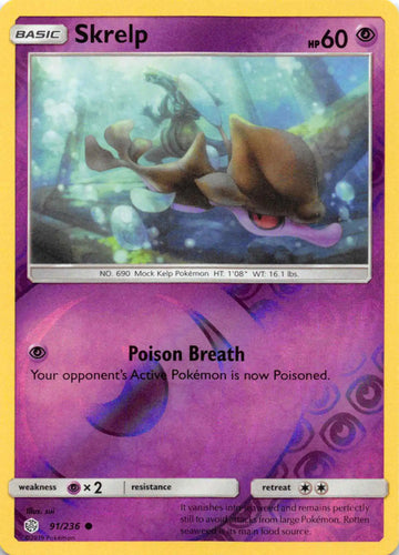 Skrelp [91/236] [Cosmic Eclipse] Reverse Holofoil