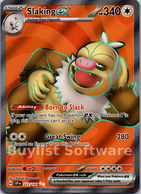 Slaking ex [227/191] - (Surging Sparks) Holofoil