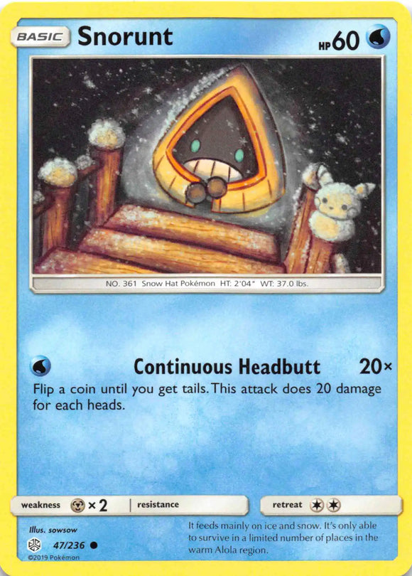 Snorunt [47/236] [Cosmic Eclipse]