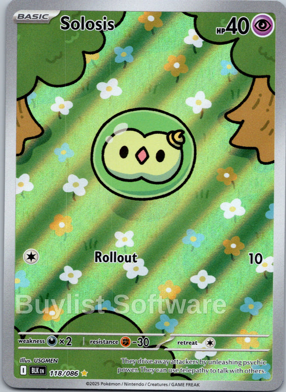 Solosis [118/086] [Black Bolt] Holofoil