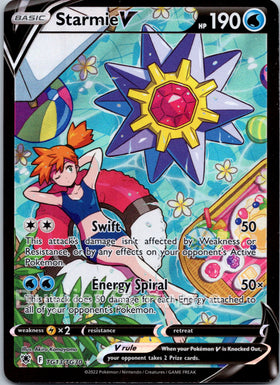 Starmie V [TG13/TG30] [Astral Radiance Trainer Gallery] Holofoil