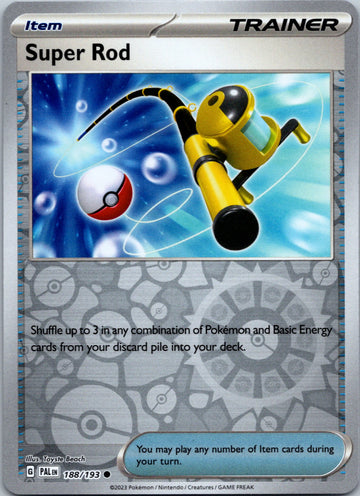 Super Rod - 188/193 [188/193] [Paldea Evolved] Reverse Holofoil