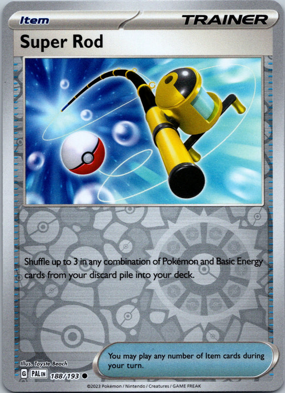 Super Rod - 188/193 [188/193] [Paldea Evolved] Reverse Holofoil