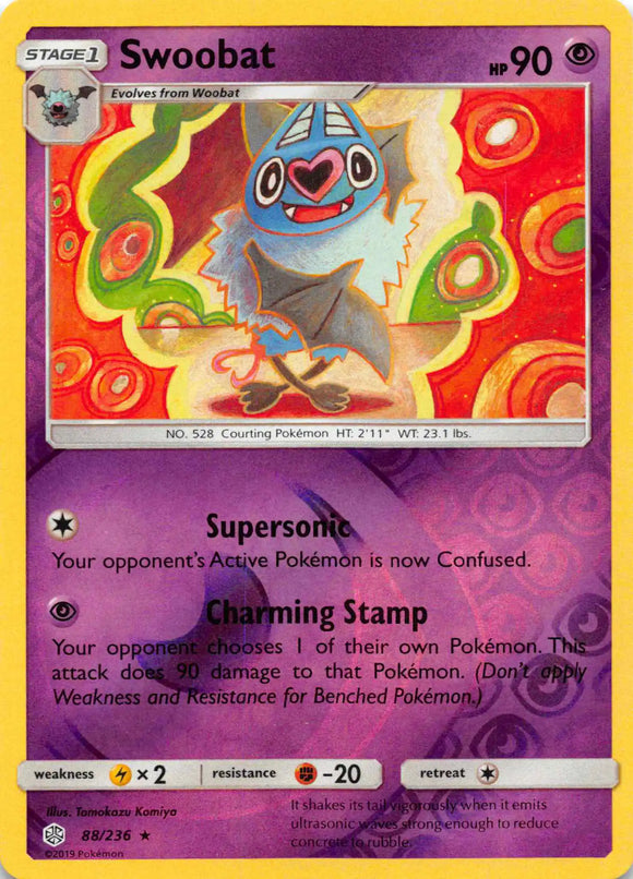 Swoobat [88/236] [Cosmic Eclipse] Reverse Holofoil