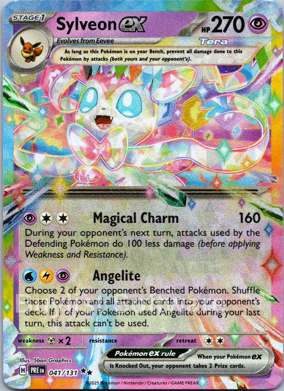 Sylveon ex [041/131] - (Prismatic Evolutions) Holofoil